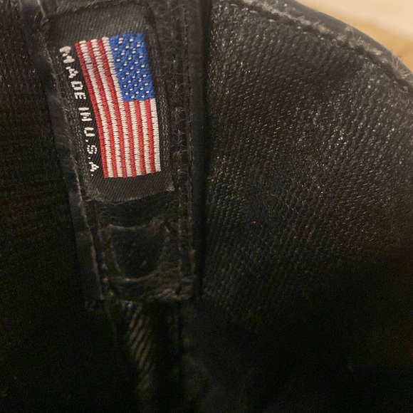 💫 Capezio Boots Black Leather Cowboy Boots - Picture 9 of 11